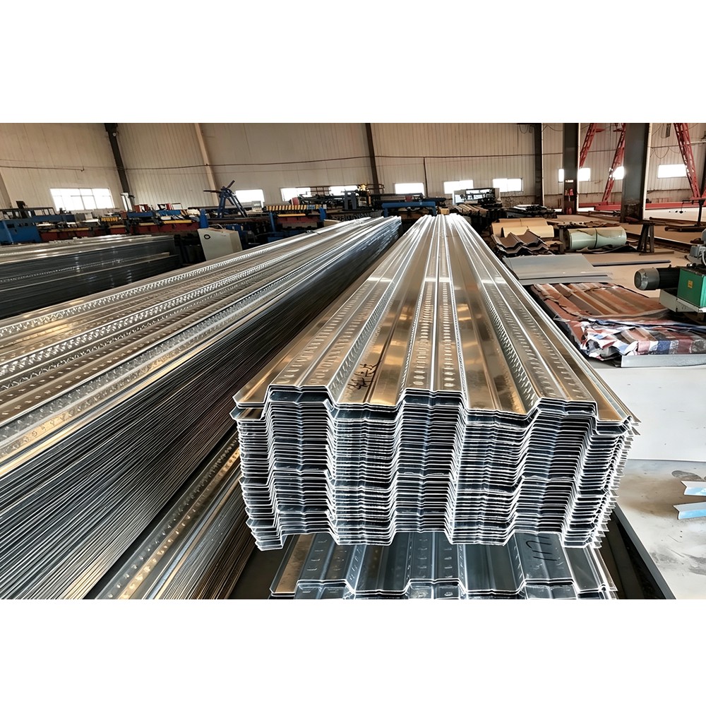 Chapa de Deck Metálico Deck de Aço Corrugado Galvanizado para Edifício de Estrutura de Aço