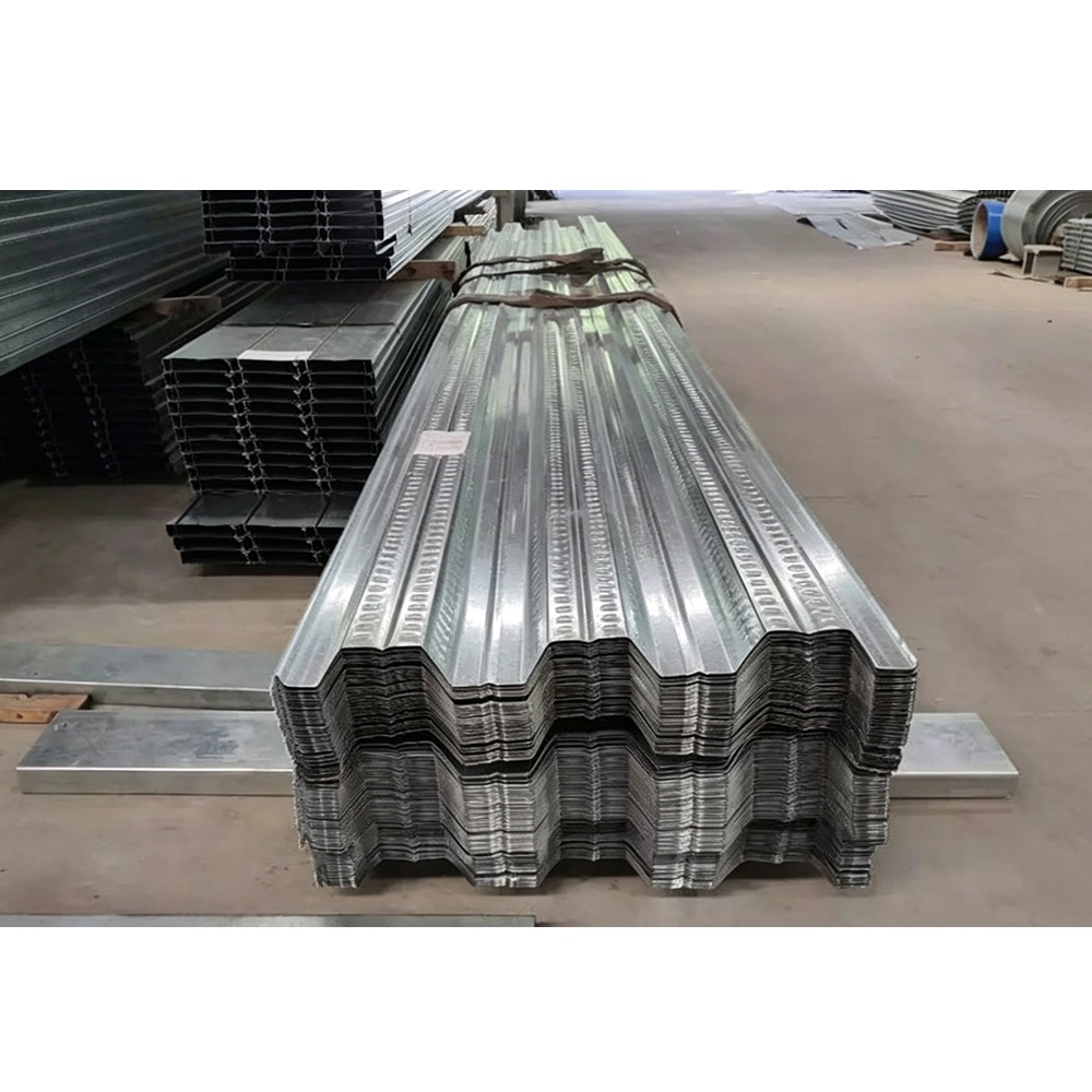 Chapa de Deck Metálico Deck de Aço Corrugado Galvanizado para Edifício de Estrutura de Aço