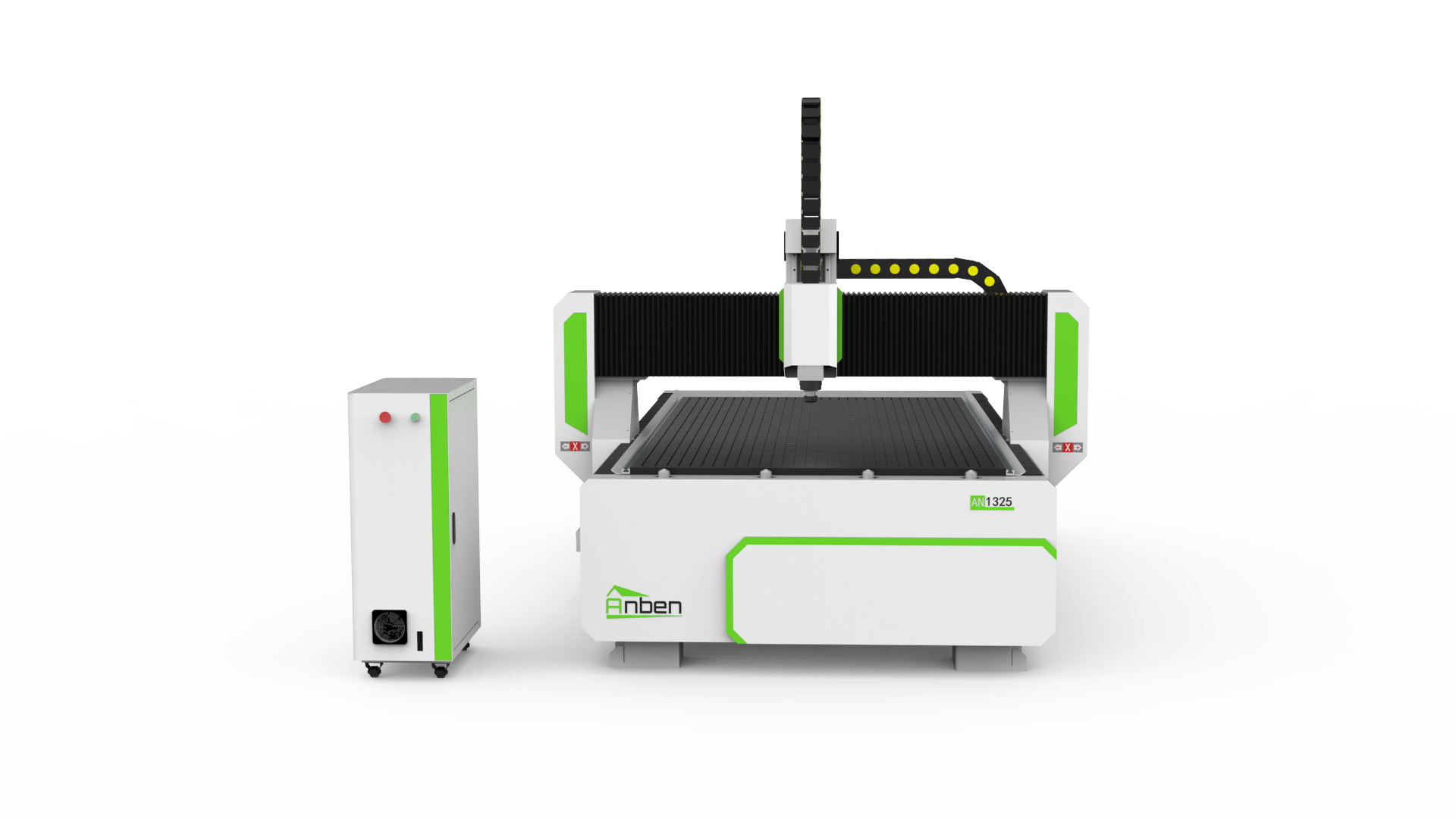 Router CNC AN1325 con cambio manual de herramientas
