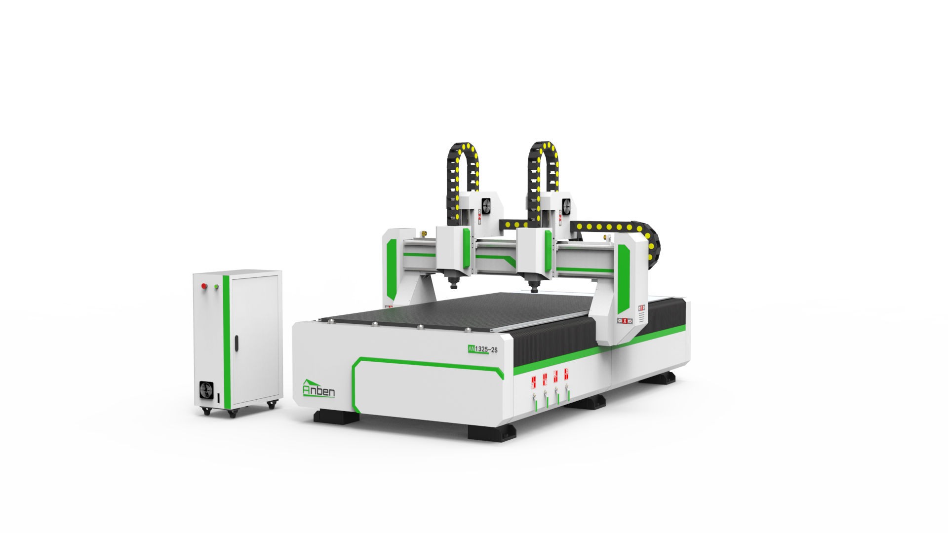 Router CNC AN1325 con dos husillos independientes