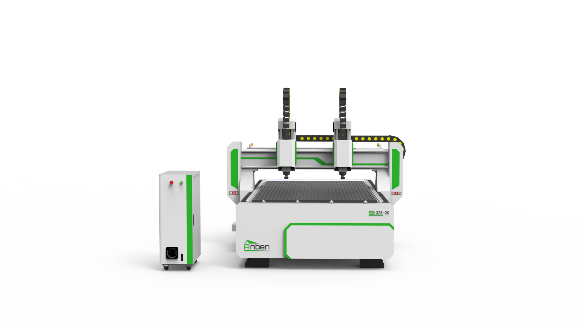 Router CNC AN1325 con dos husillos independientes