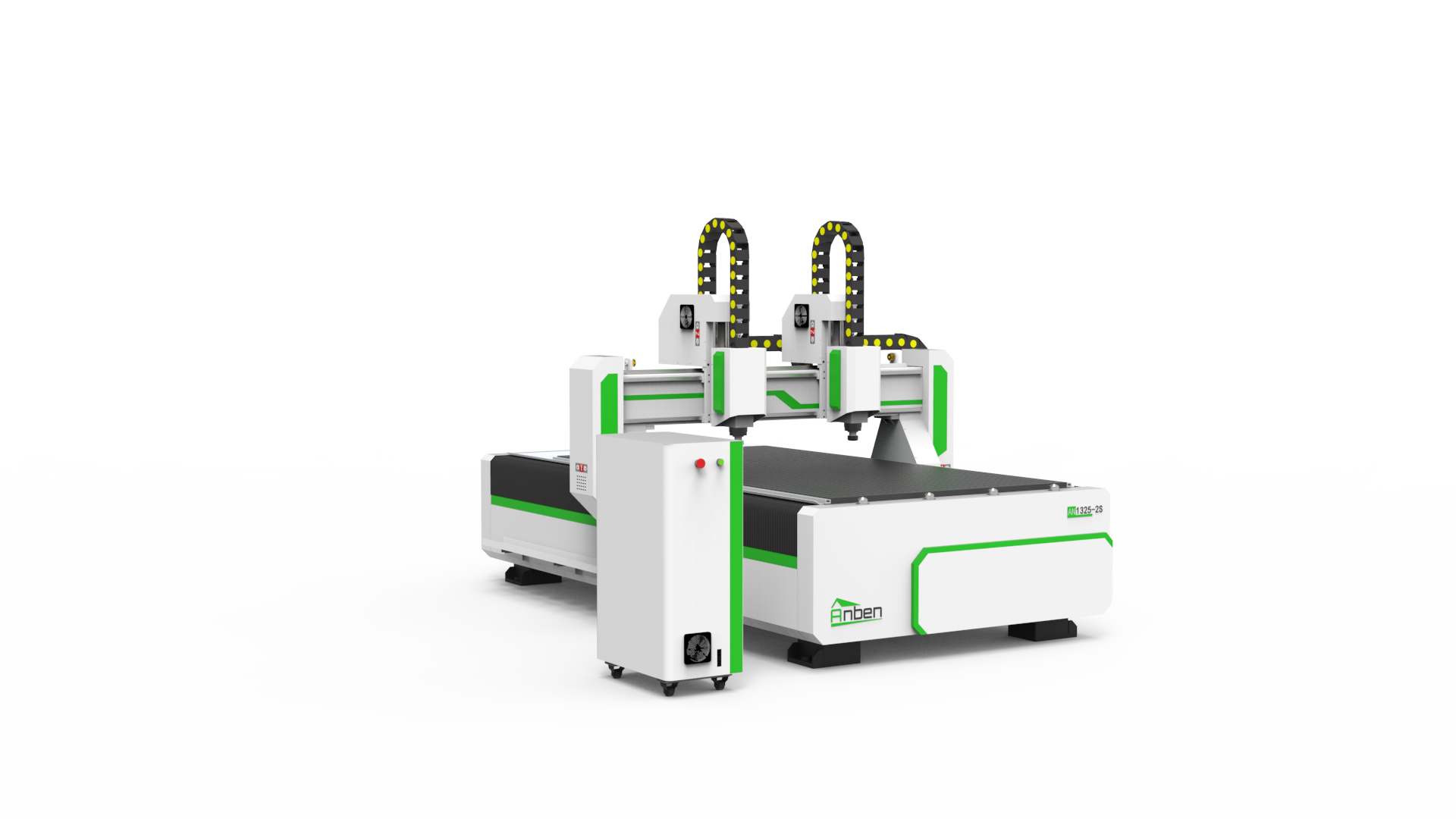 Router CNC AN1325 con dos husillos independientes