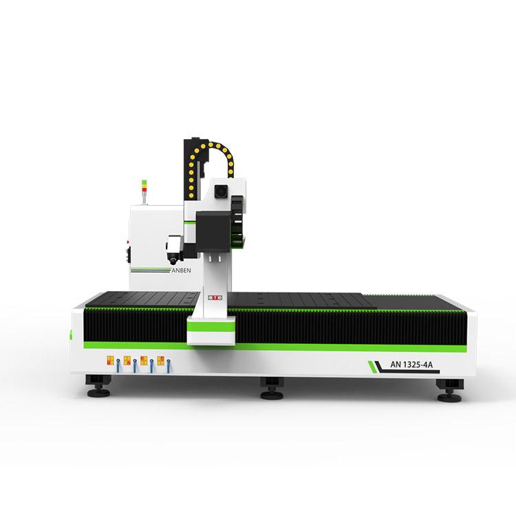 Router CNC de 4 ejes AN1325ATC con cabezal giratorio de 180 grados