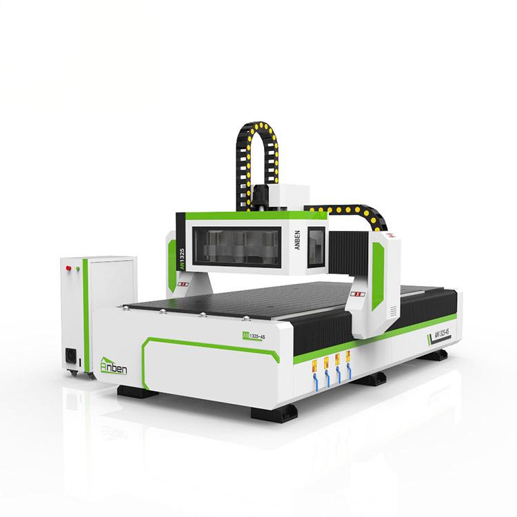 Fresadora CNC AN1530-3S de 3 husillos