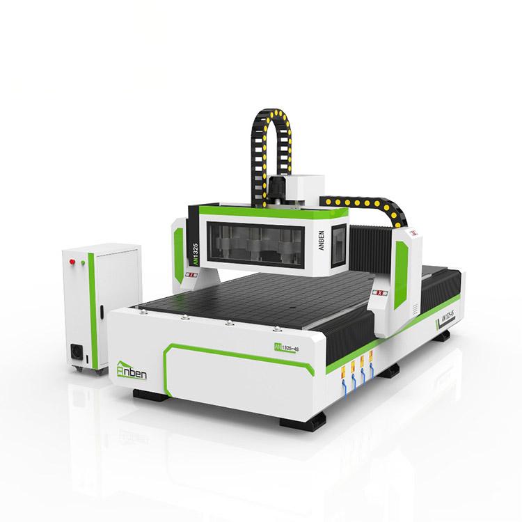 Fresadora CNC AN1530-3S de 3 husillos