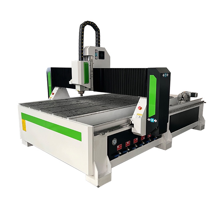 Router CNC AN con eje rotativo