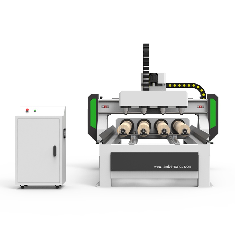 Router CNC multicapzal con 4, 6 u 8 husillos