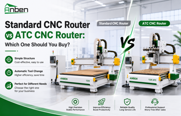 Router CNC estándar vs. router CNC con ATC: ¿cuál debería comprar?