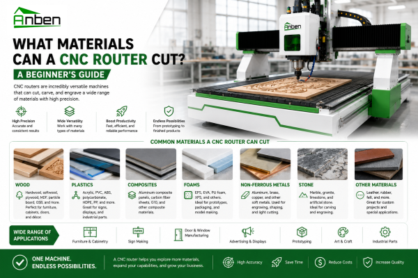 ¿Qué materiales puede cortar una fresadora CNC? Guía para principiantes