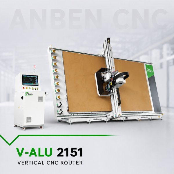 Fresadora CNC vertical V-ALU 2151 para el procesamiento de paneles de aluminio