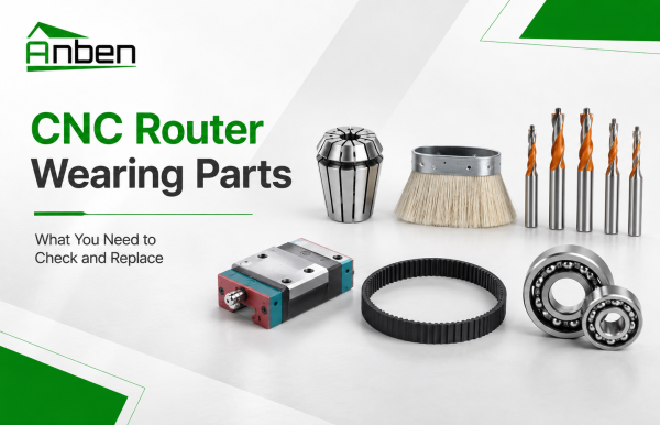 Piezas de desgaste para routers CNC: qué debe revisar y reemplazar
