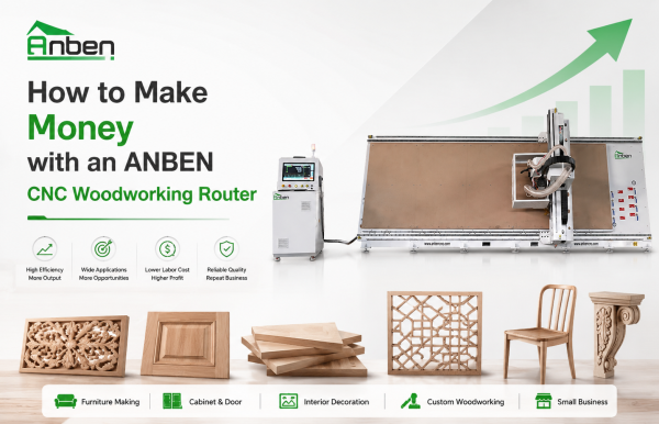Cómo ganar dinero con una fresadora CNC para madera ANBEN