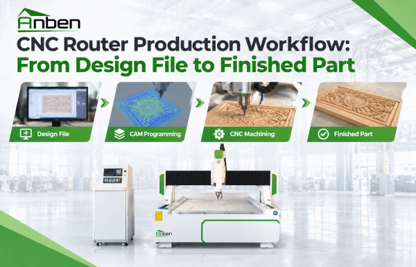 Flujo de producción de fresadora CNC: del archivo de diseño a la pieza terminada