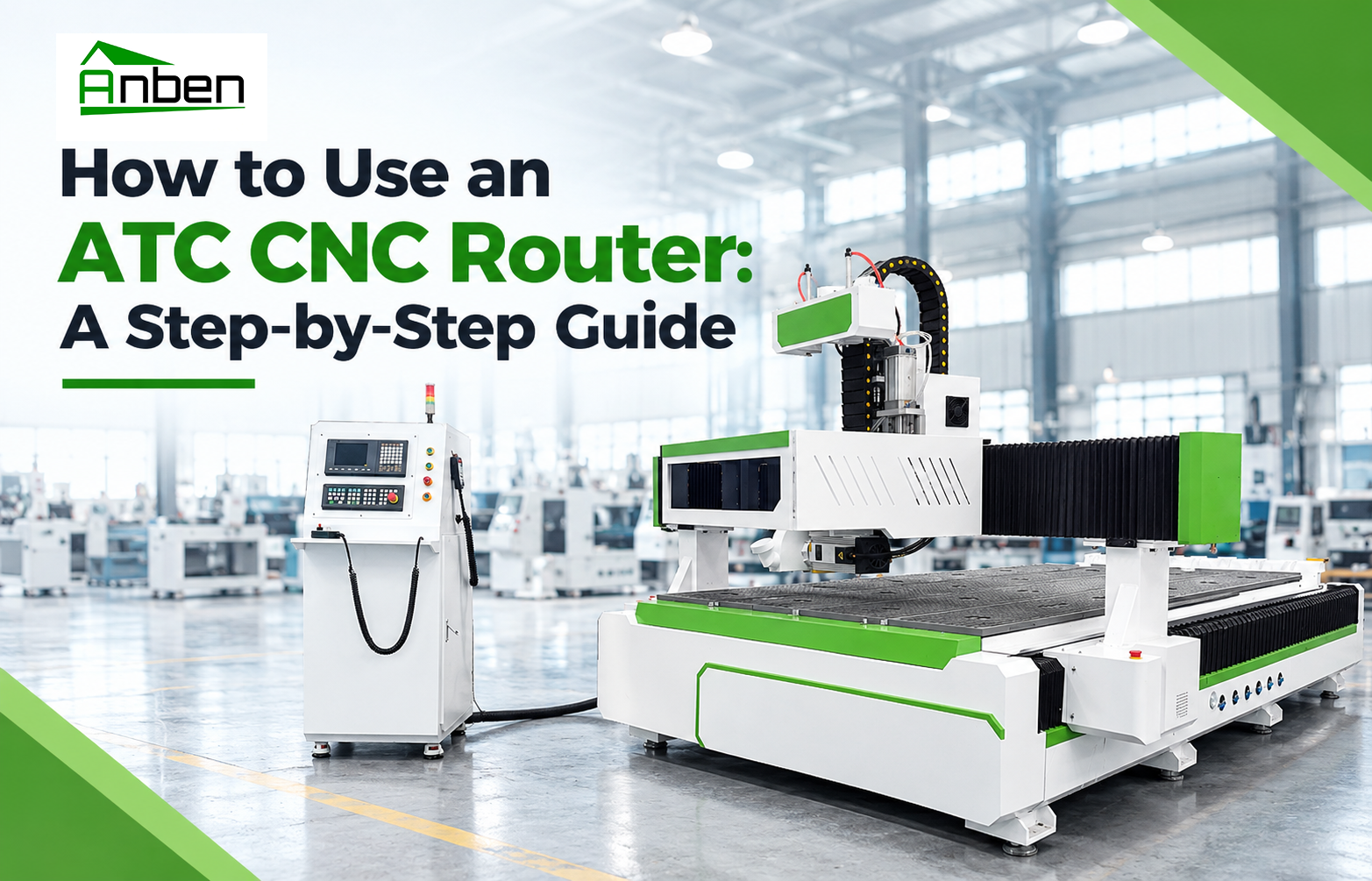 Cómo usar un router CNC con ATC: guía paso a paso