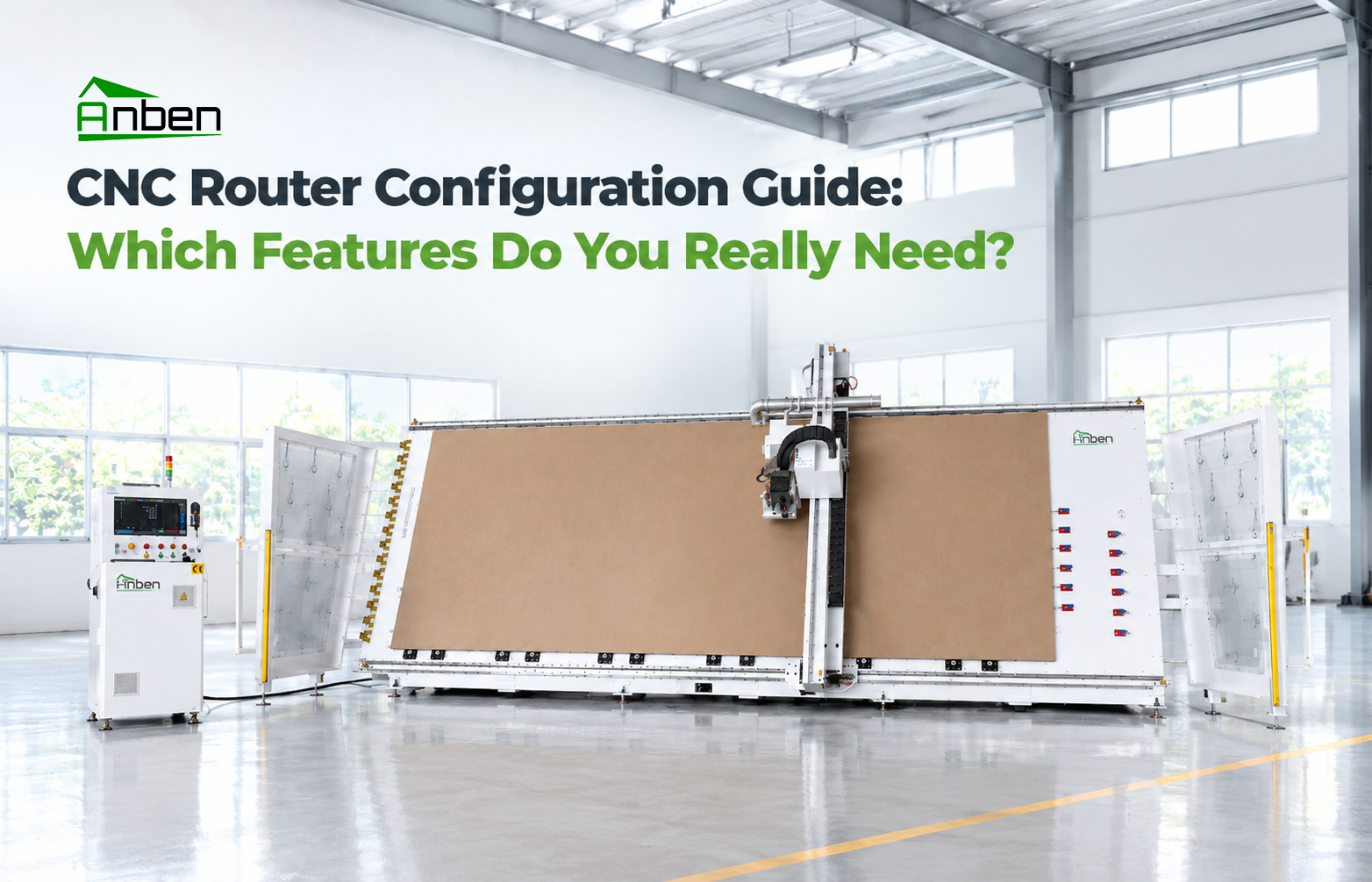 Guía de configuración de routers CNC: ¿Qué características necesitas realmente?