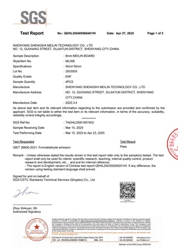 ENF Environmental Protection Test Report