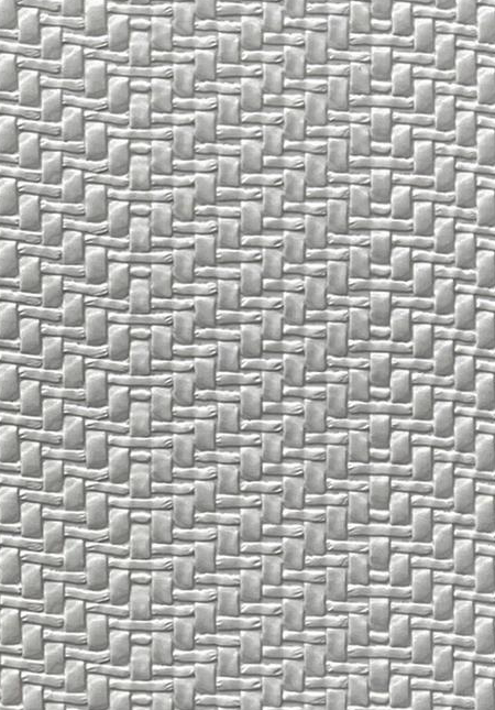 High-End Leather Grain-Woven Cream Gray