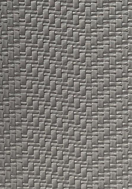 High-End Leather Grain-Woven Dark Gray