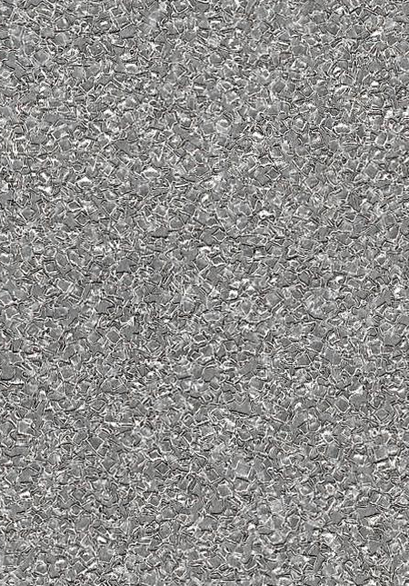Embossed Metal-Forged Silver Crushed Rock