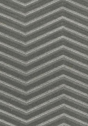 Embossed Metal-Herringbone Champagne Gold