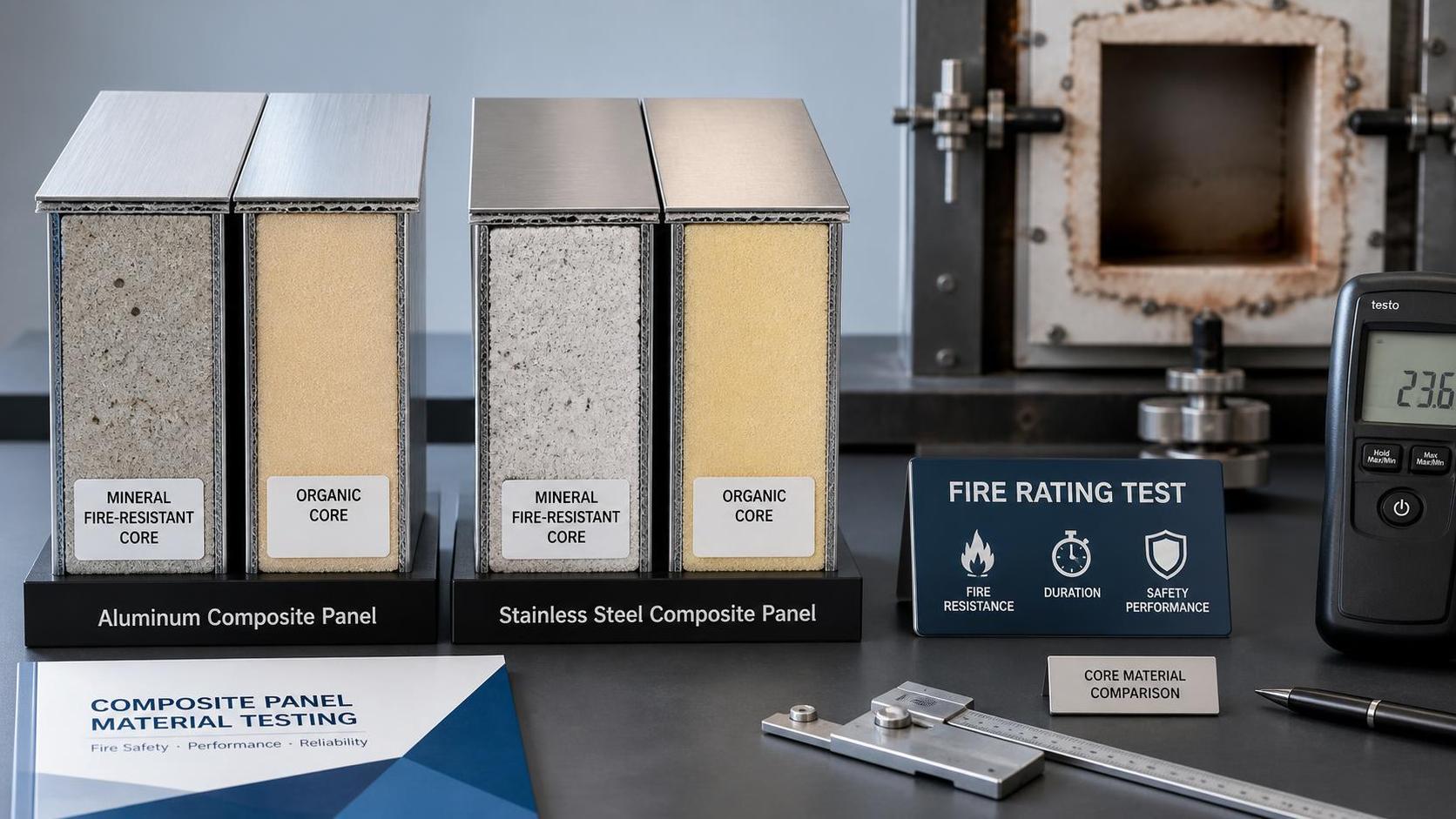 How to Compare Fire Ratings and Core Materials in Fire Resistant Composite Panels How to Compare Fire Ratings and Core Materials in Fire Resistant Composite Panels