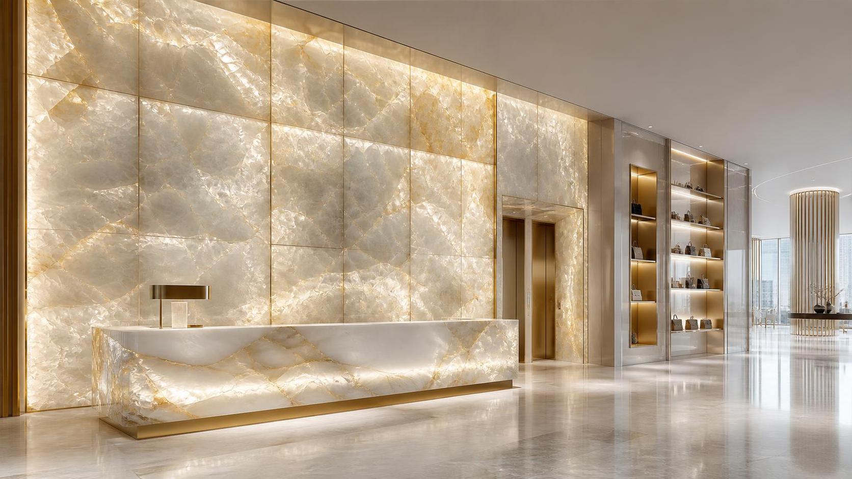 Panneaux Crystal Stone pour le commerce de détail et l’hôtellerie : avantages de conception et limites d’installation