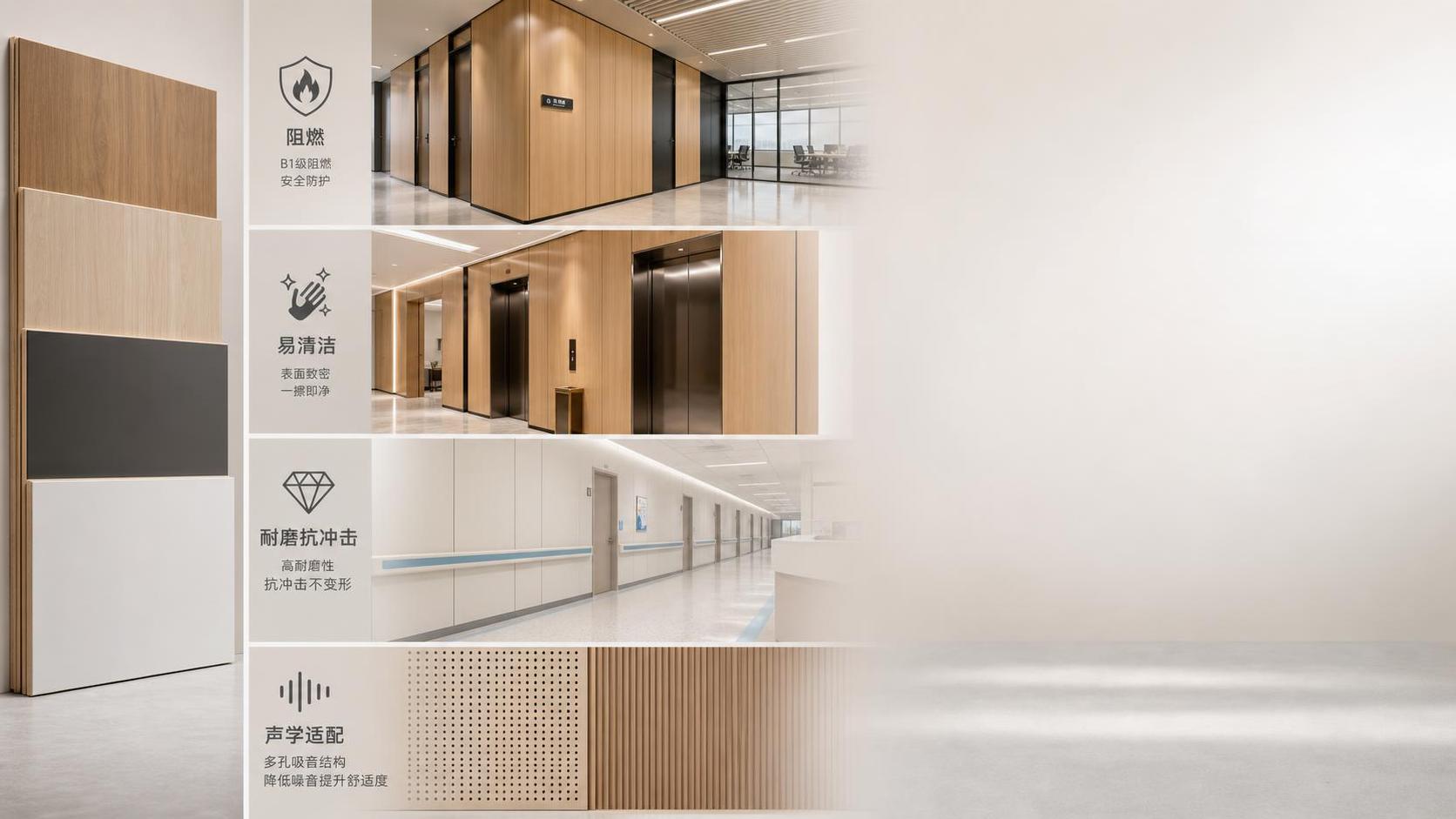 Commercial Interior Wall Panels: Key Performance Specs for Offices, Hotels, and Clinics Commercial Interior Wall Panels: Key Performance Specs for Offices, Hotels, and Clinics