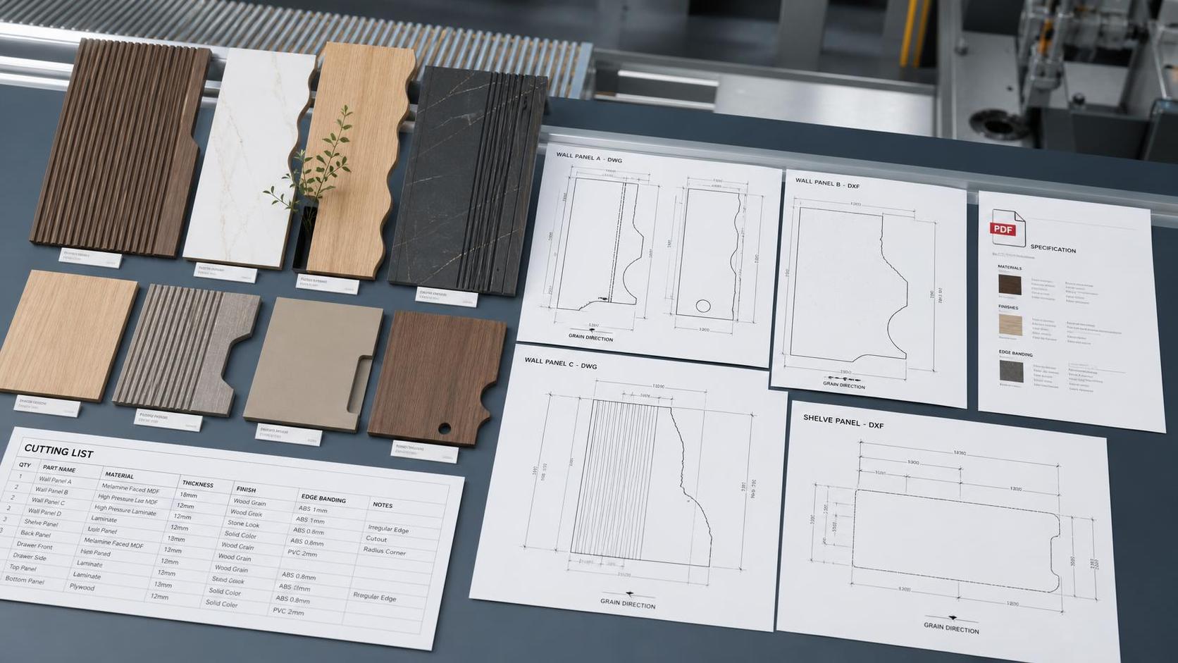 What Drawing Formats Are Accepted for Cut-to-Size Panels What Drawing Formats Are Accepted for Cut-to-Size Panels