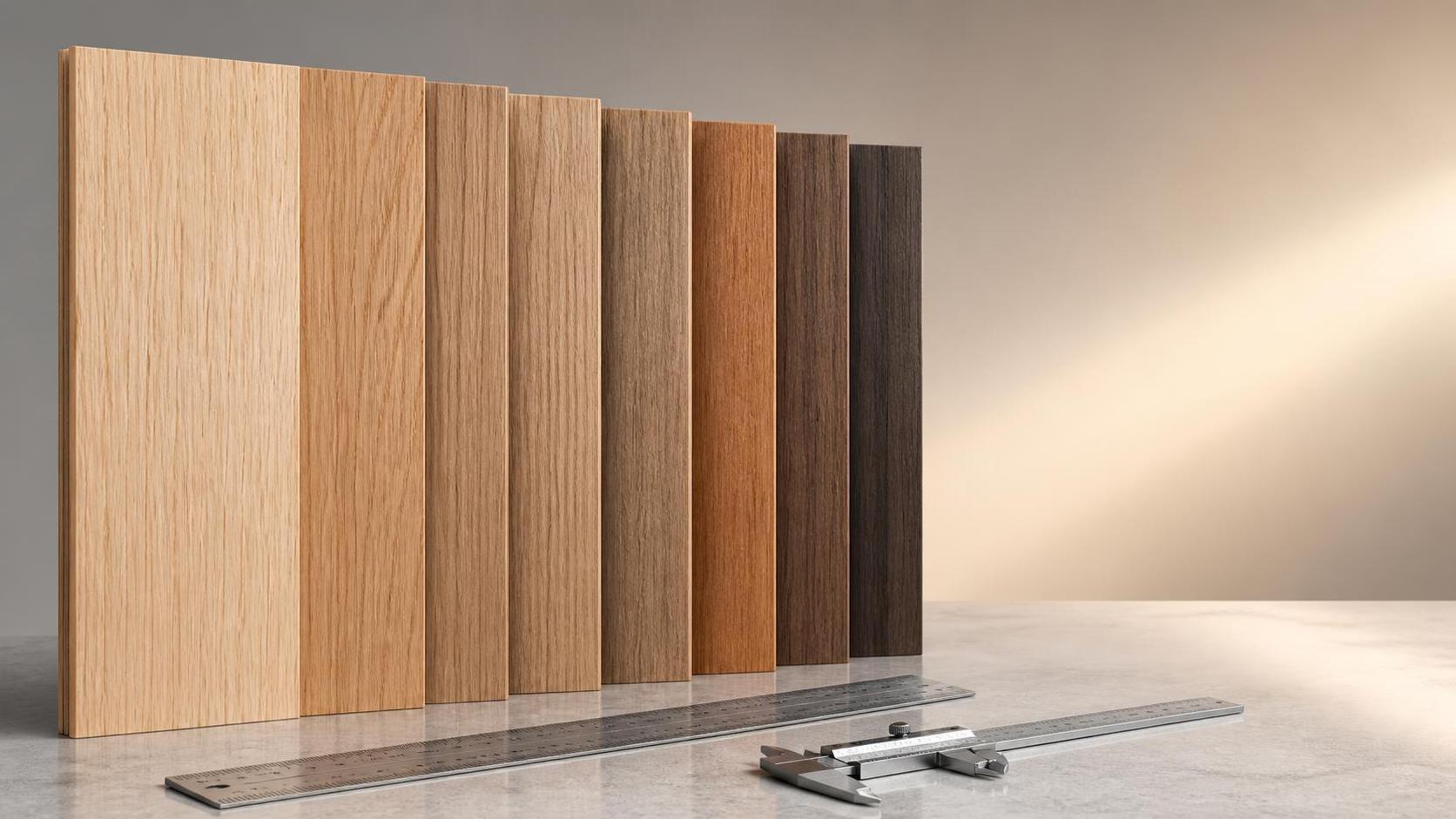 How to assess veneer consistency in custom veneer panels