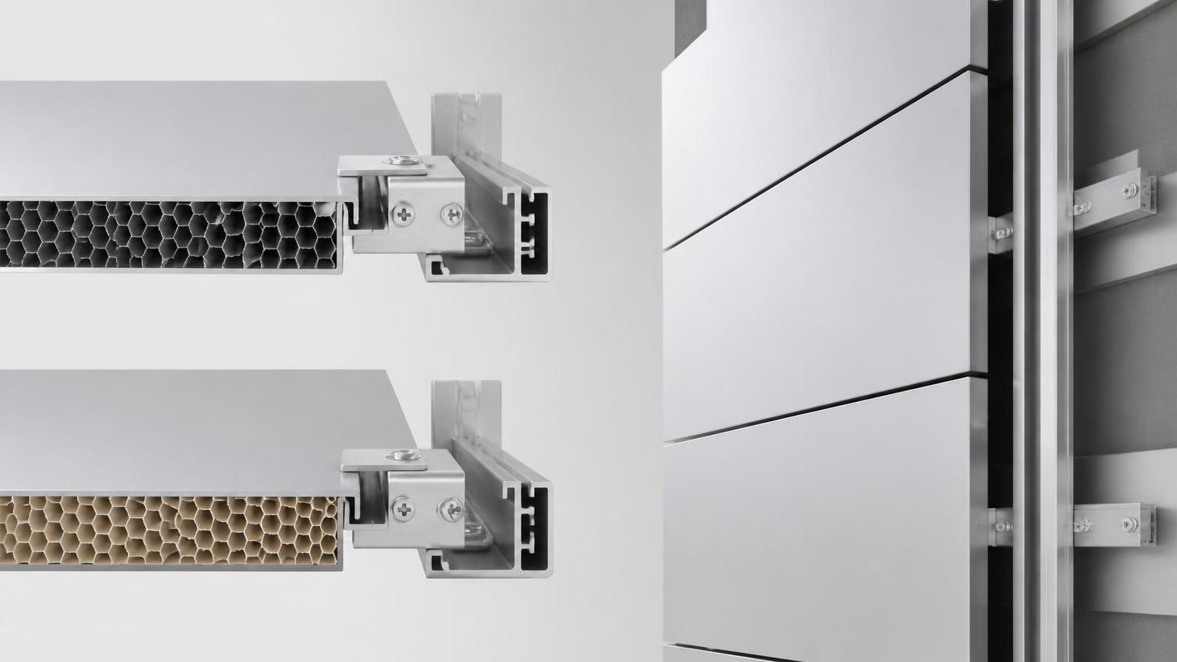 How panel thickness affects the installed cost of aluminum honeycomb panels