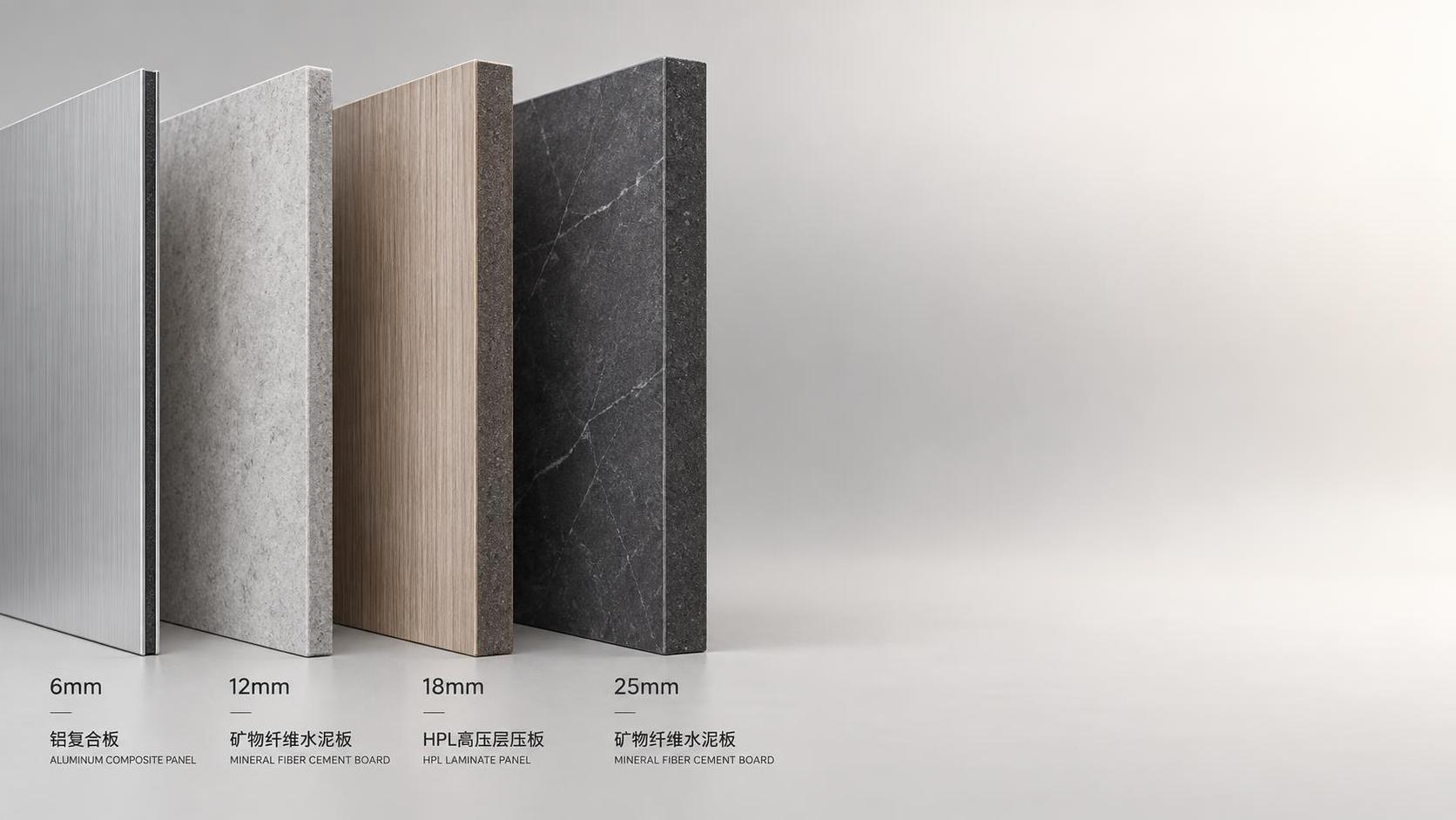 What interior wall cladding panel thickness options are available for large-scale commercial lobby installations? What interior wall cladding panel thickness options are available for large-scale commercial lobby installations?