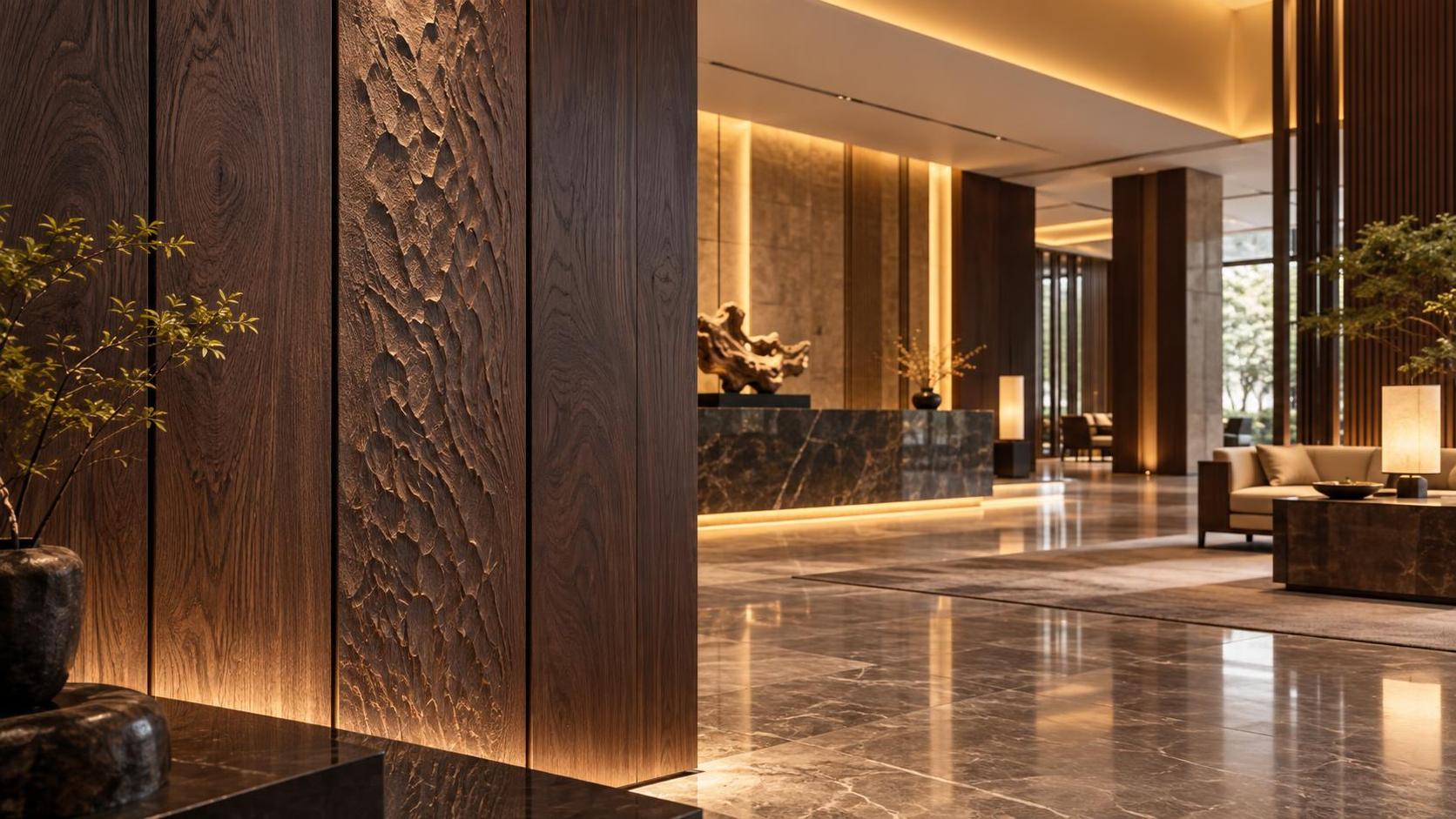 Quelles sont les dernières tendances de design 2025 pour les panneaux décoratifs intérieurs d’hôtel ?