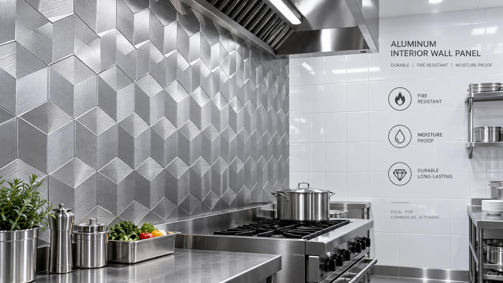 Aluminum vs. PVC Interior Wall Cladding Panels: Which Offers Better Long-Term Value for Commercial Kitchens? Aluminum vs. PVC Interior Wall Cladding Panels: Which Offers Better Long-Term Value for Commercial Kitchens?