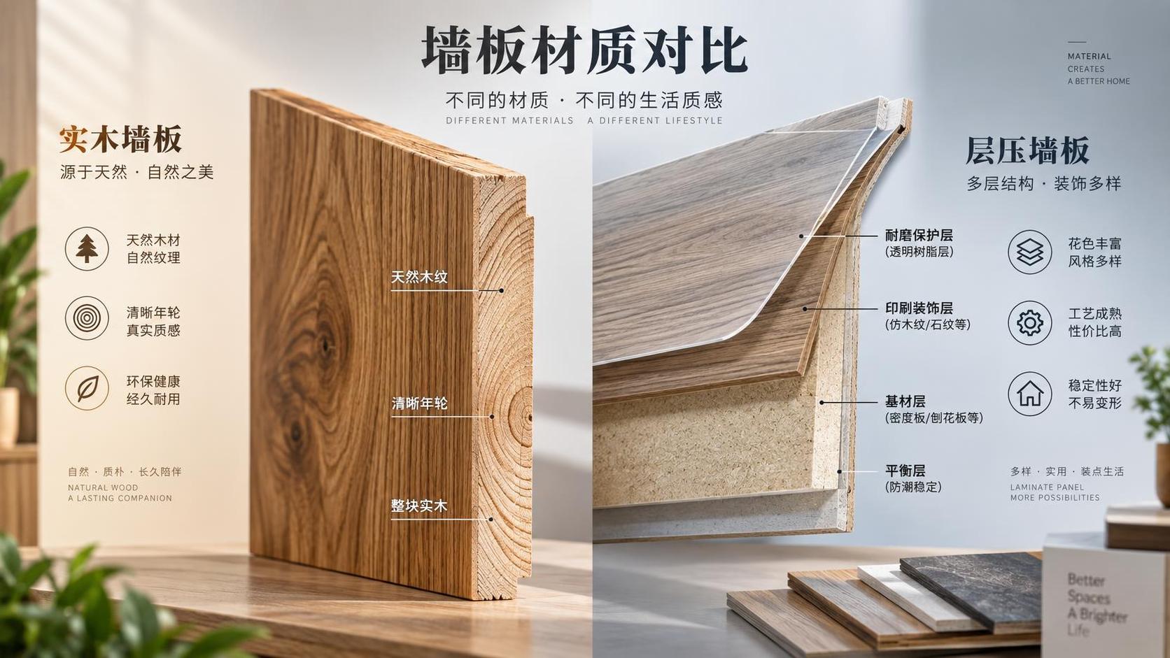 Understanding the Cost Difference Between Solid Wood and Laminate Interior Wall Cladding Panels
