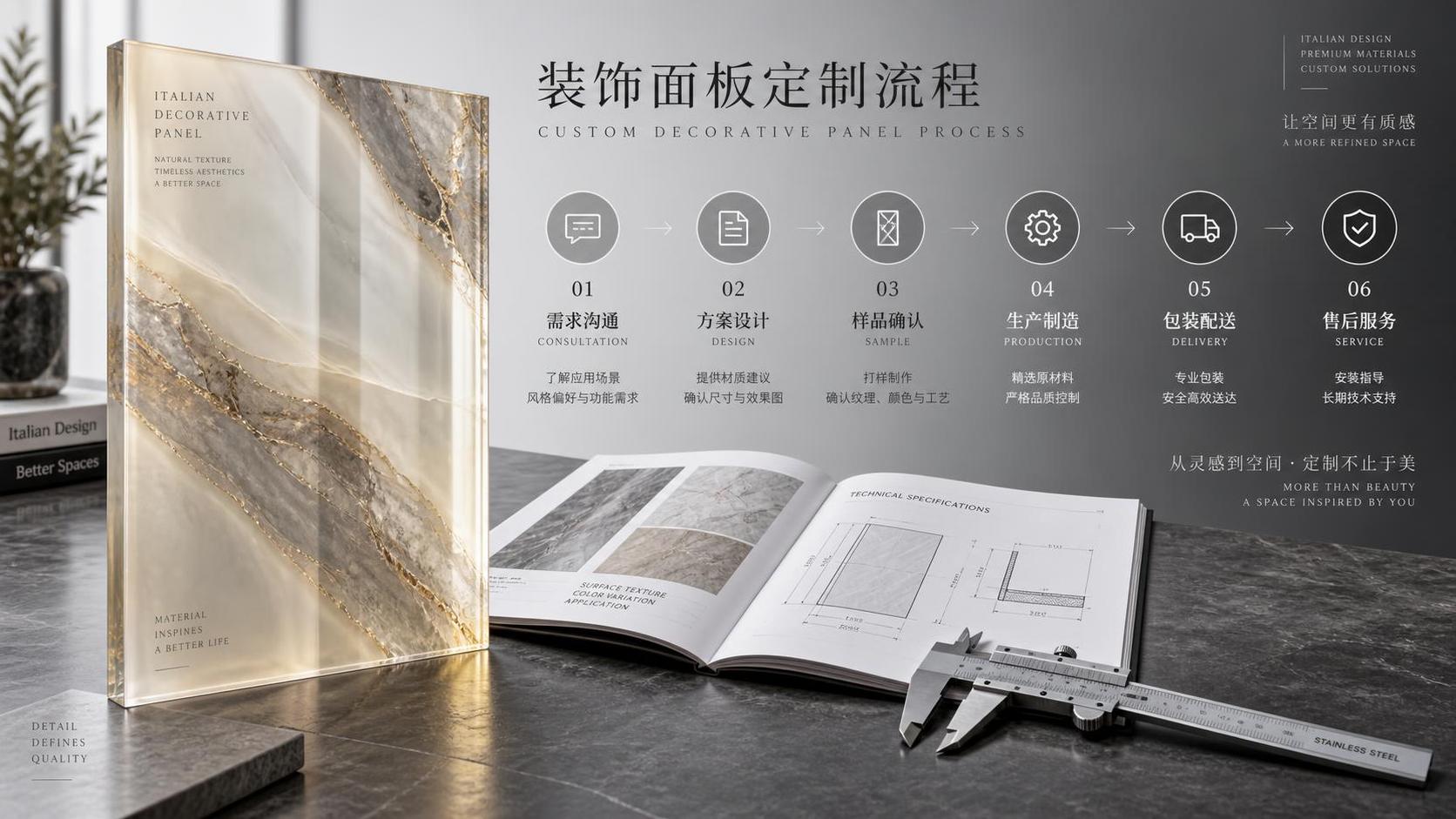 A Step-by-Step Process of Ordering Custom Decorative Panels Through an OEM Service