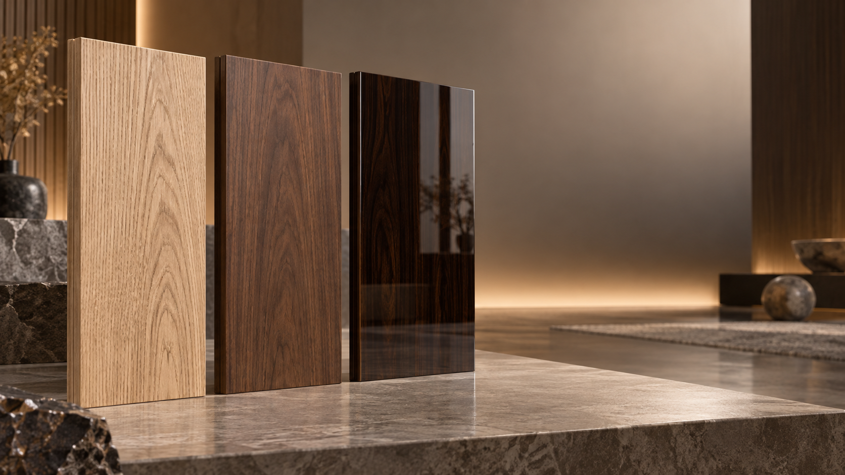 What Surface Finish Options Are Available for Custom Veneer Panels?