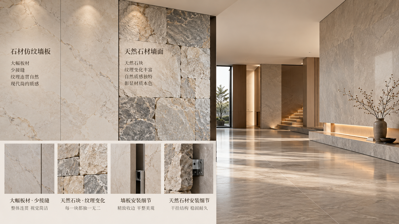 Stone-Look Wall Panels vs. Natural Stone: Which Costs Less?