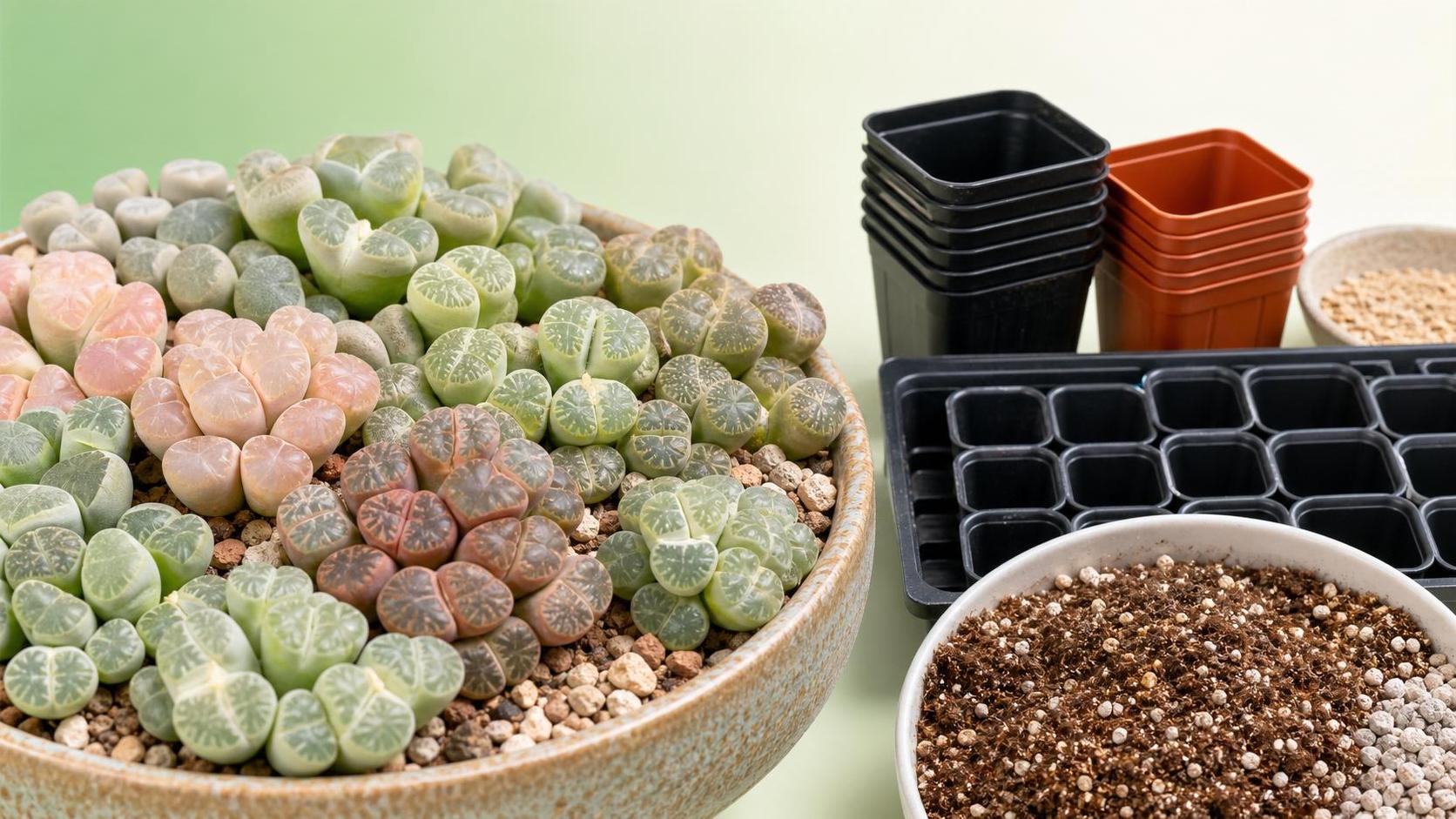 多肉植物批发如何选品？从毛汉尼系列看番杏科性价比