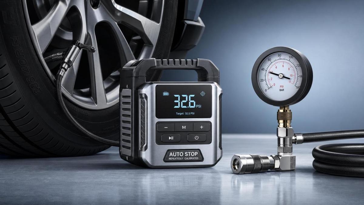 What Pressure Accuracy Should You Expect From a Portable Tire Inflator?