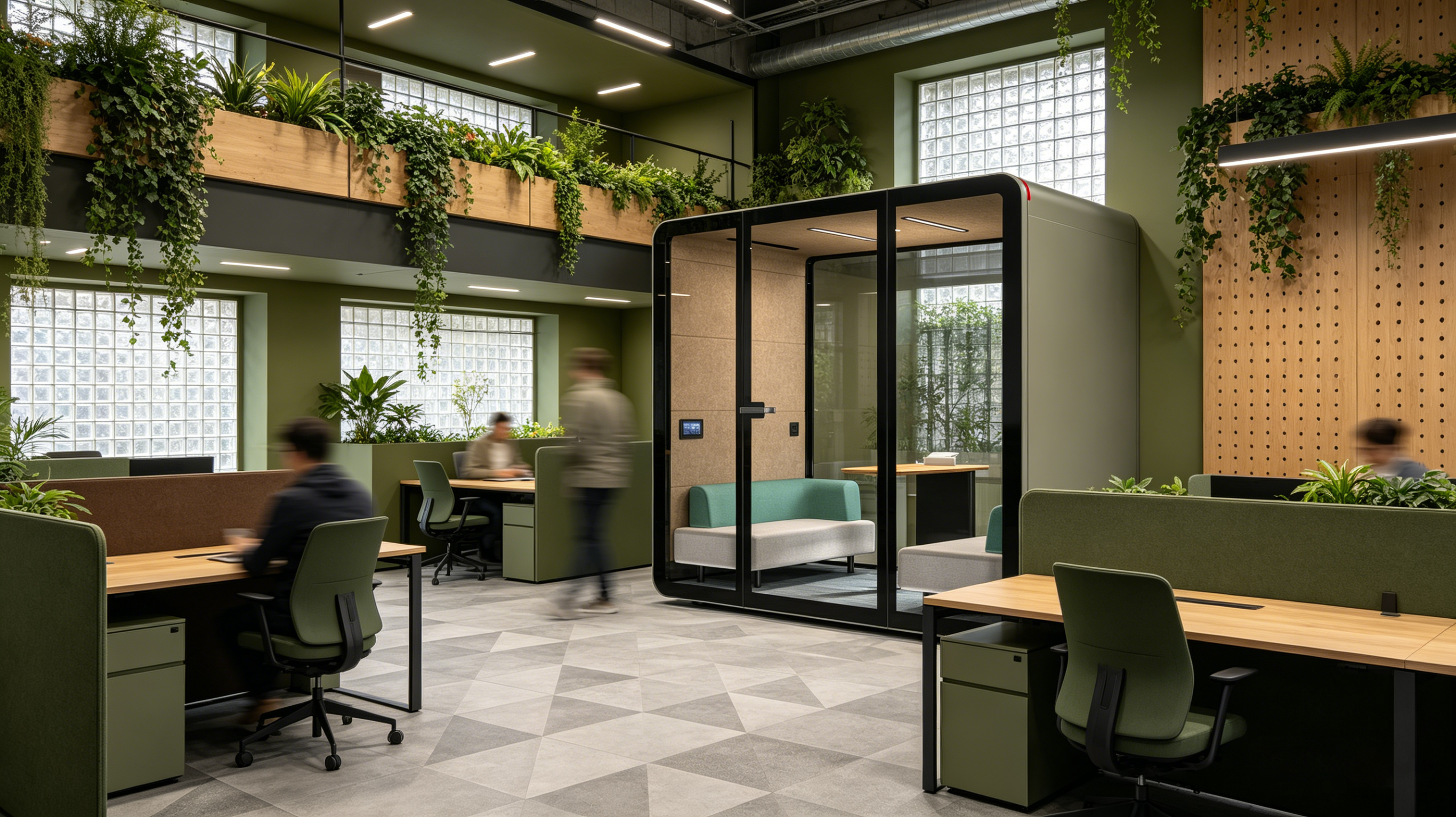 telebooth acoustic meeting pod