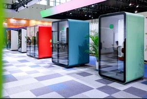 telebooth acoustic office pod