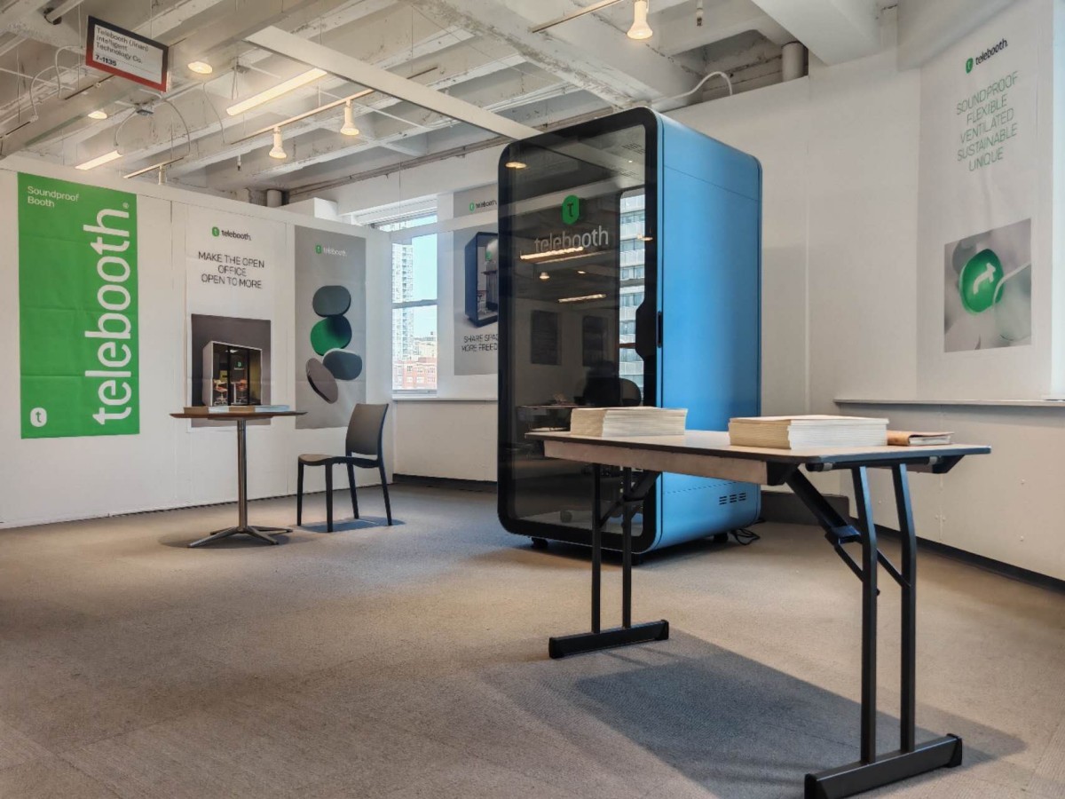 Chicago Exhibition telebooth office booth