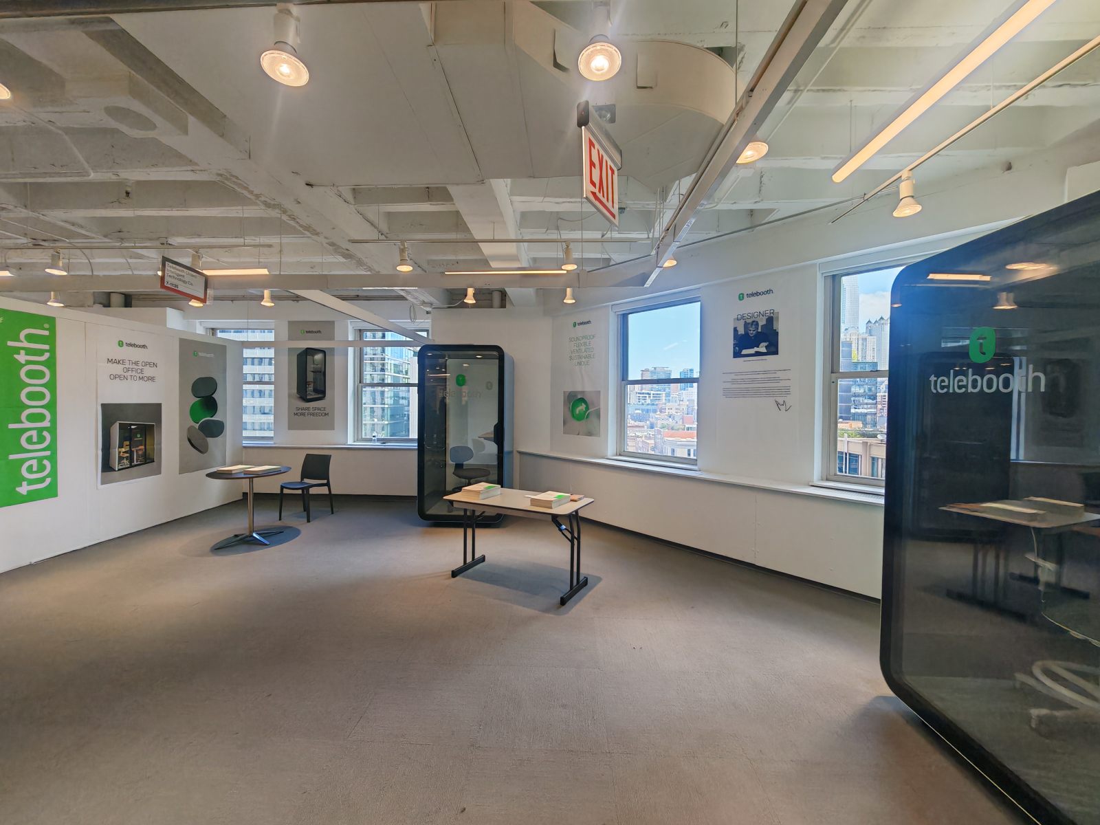 NeoCon telebooth acoustic pod