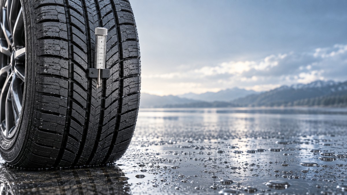 When should you replace all-season tires that still have legal tread? Когда следует заменять всесезонные шины, если глубина протектора еще соответствует законодательным требованиям?