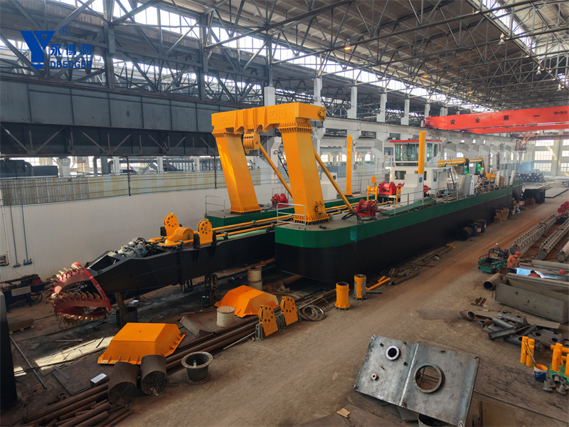 2 sets of 26 inch cutter suction dredger are just finished trail operation