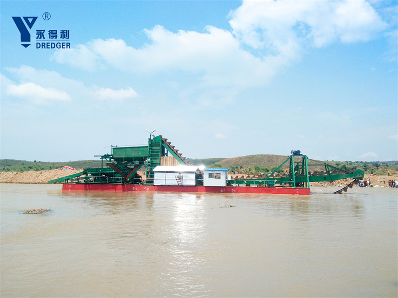 Bucket Chain Diamond Dredger