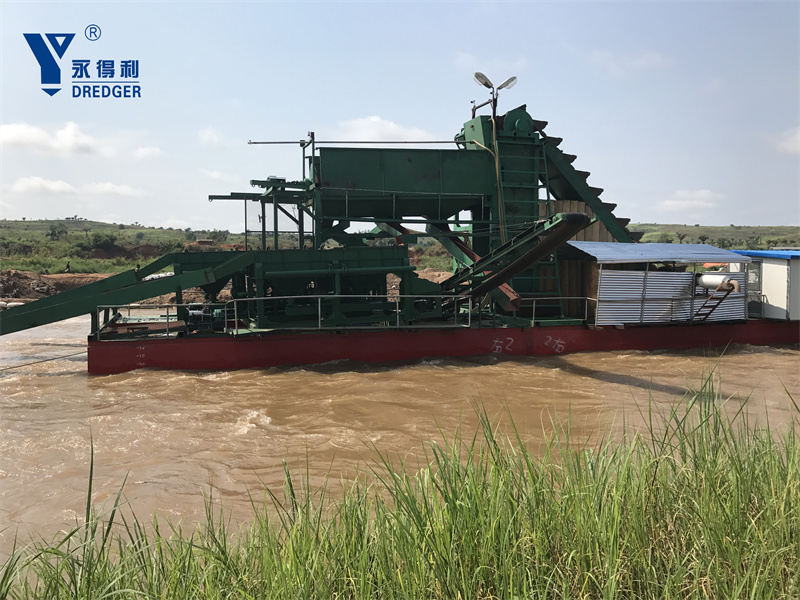 Bucket Chain Diamond Dredger