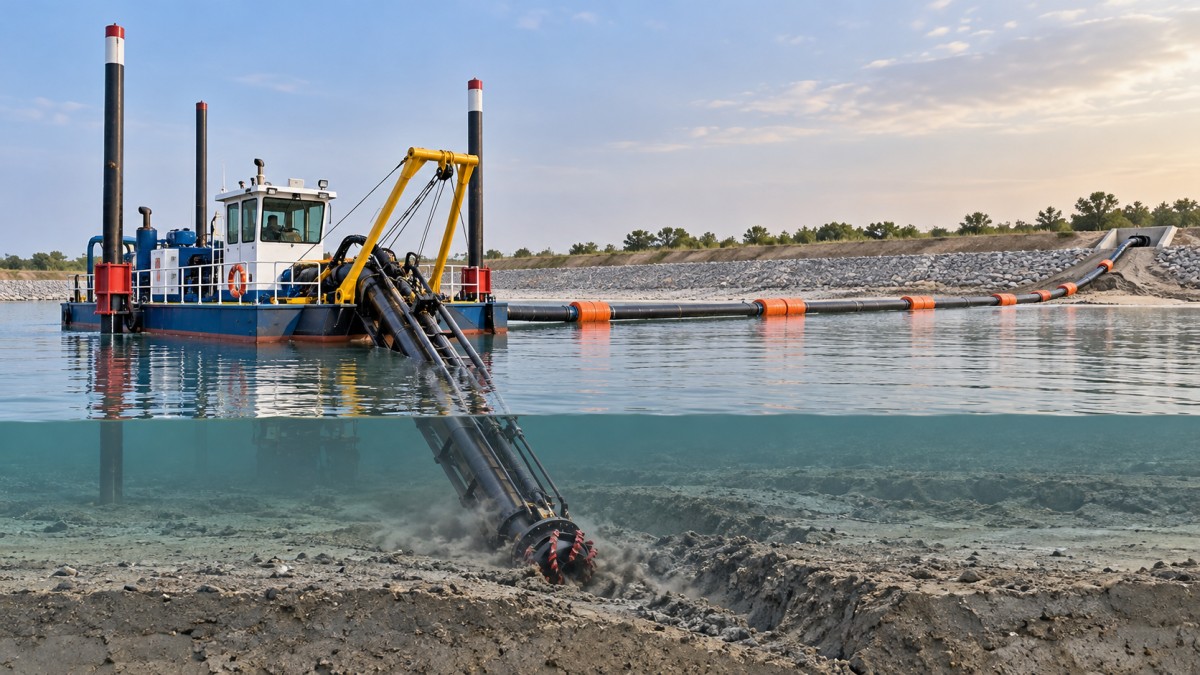 ¿Qué profundidad de agua hace que una draga pequeña sea práctica para su proyecto?