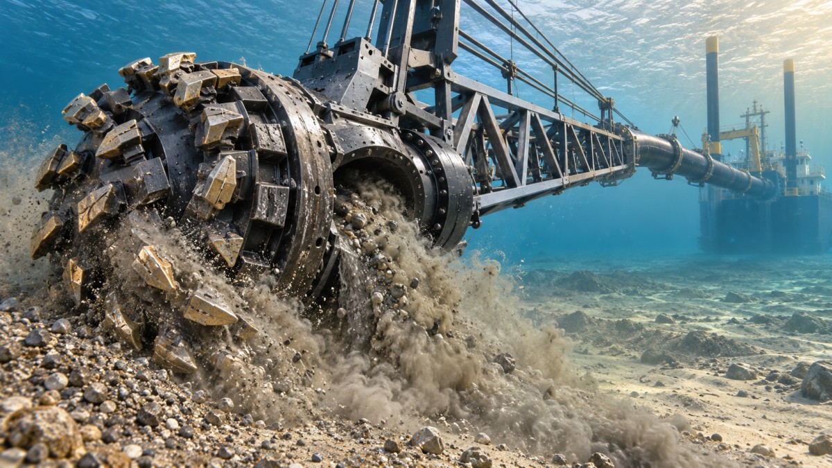 When Cutter Head tooth wear begins to reduce dredging output Когда износ зубьев режущей головки начинает снижать производительность дноуглубительных работ