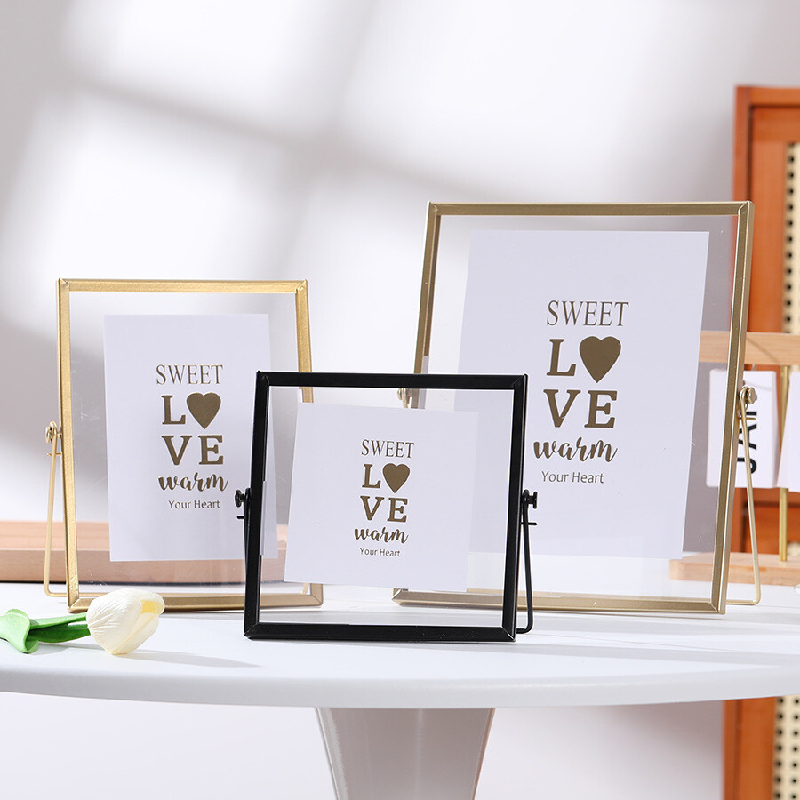 Metal photo frame